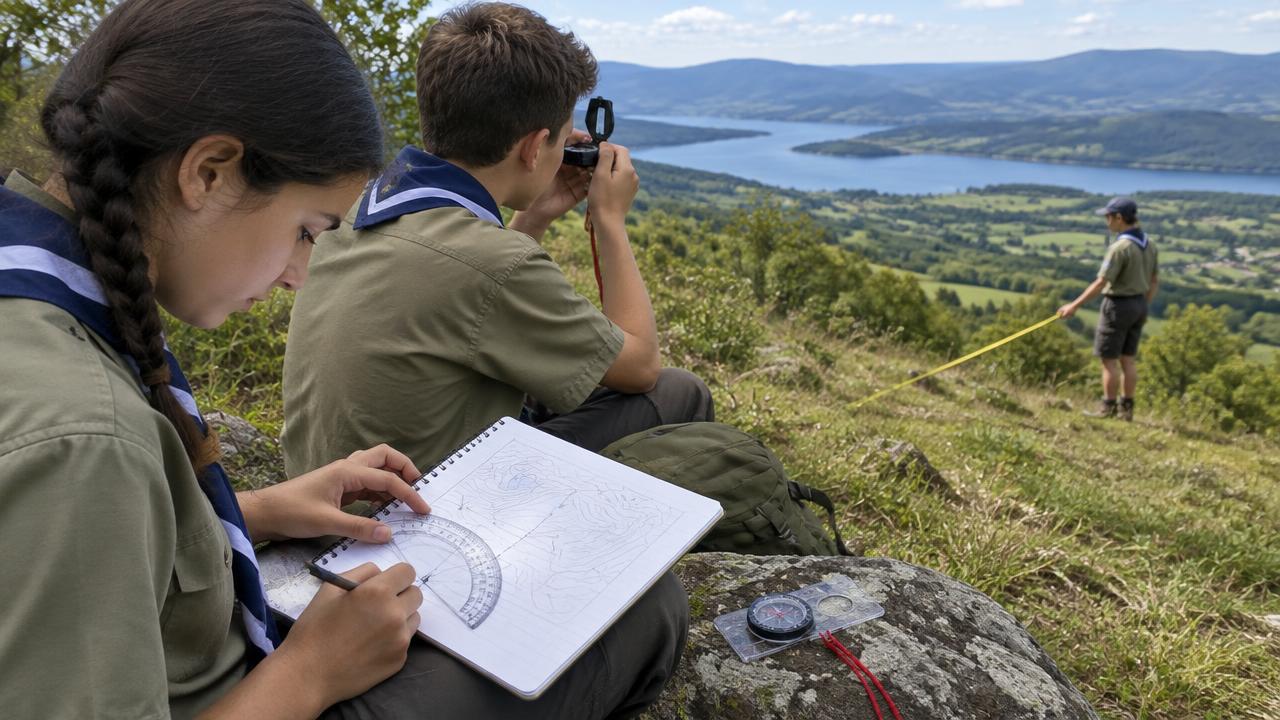 Attività di orientamento e topografia: muoversi nella natura