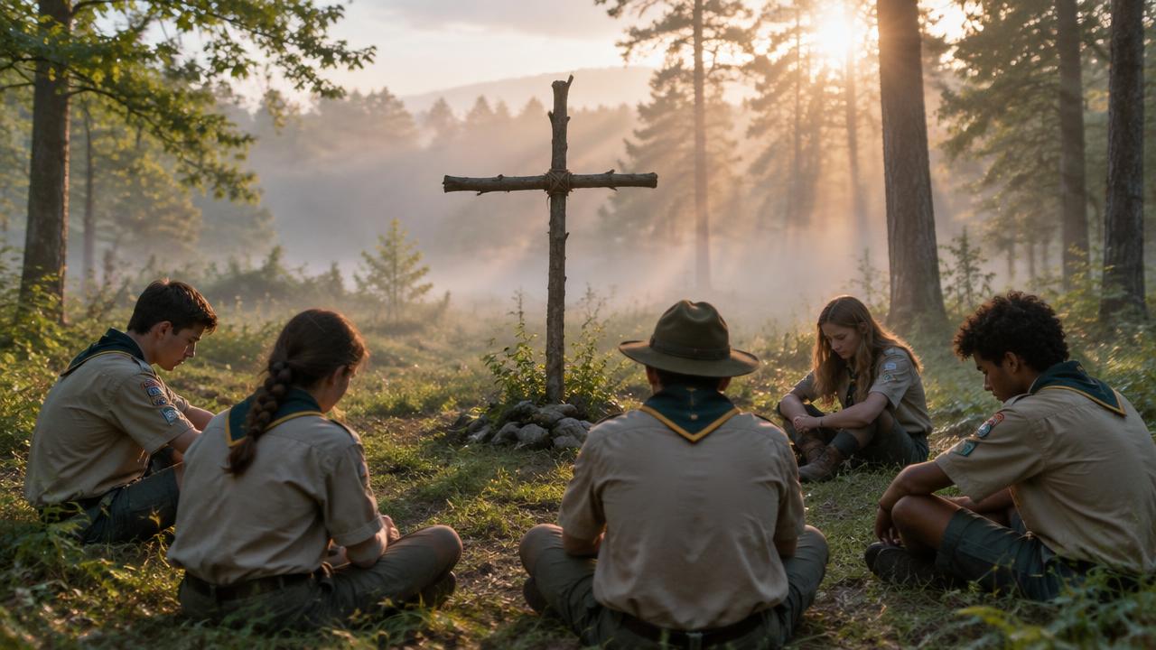 La spiritualità in un campo scout