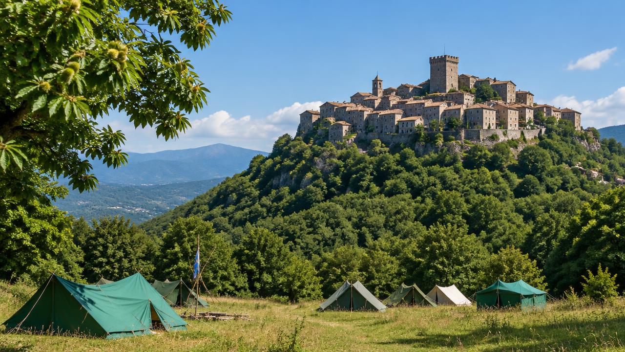 Rocca Massima: il luogo ideale per un campo scout immerso nella natura