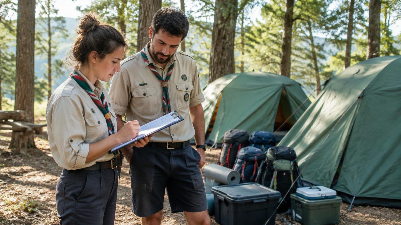 Checklist definitiva per organizzare un campo scout senza imprevisti